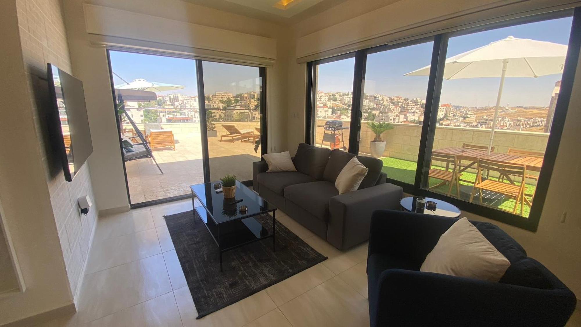 Dair Ghbar Apartment 암만 객실 사진